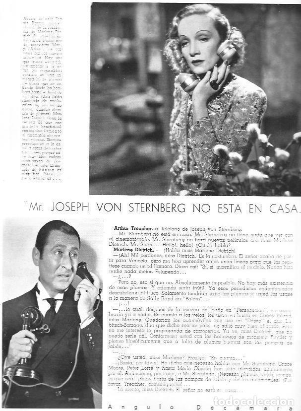 Postkarten: LAMINA 30105: Marlen Dietrich y Arthur Treacher - VVAA