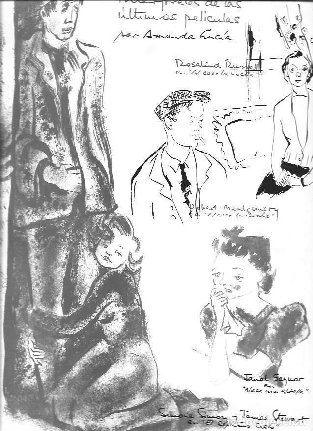 Postkarten: LAMINA 30088: Interpretes, dibujos de Amanda Lucia - VVAA