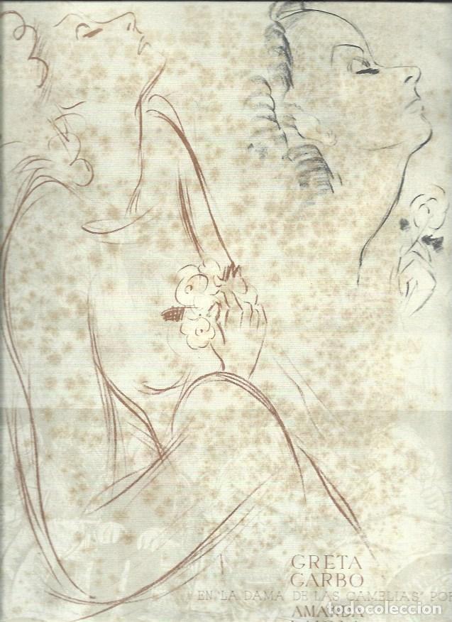 Postkarten: LAMINA 30018: Greta Garbo, dibujo de Amanda Lucia - VVAA