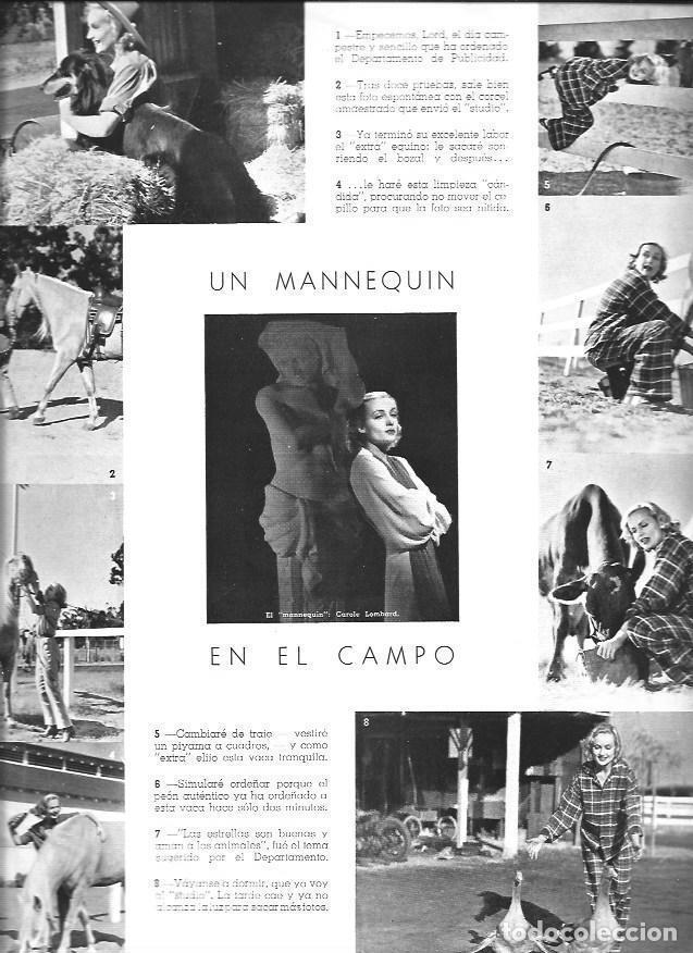 Postkarten: LAMINA 30123: Carole Lombard en una granja - VVAA