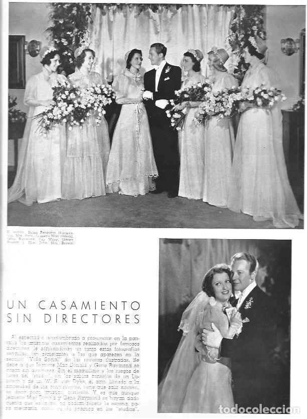 Postais: LAMINA 30064: Bodas de Jeanette Mac Donald y de Gene Raymond - VVAA