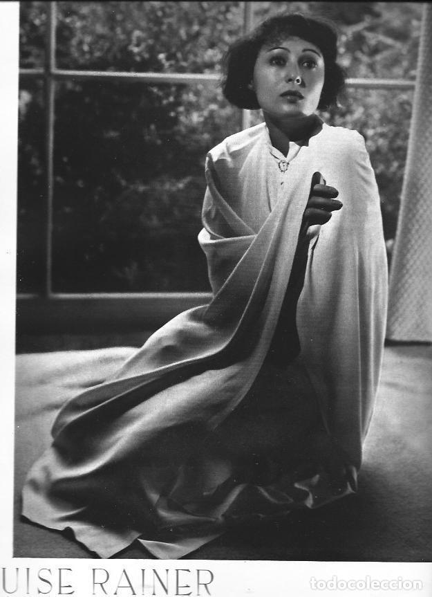 Postais: LAMINA 30048: Luise Rainer, fotografia de Hurrell - VVAA