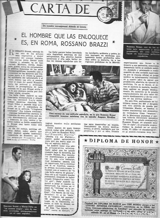 Postais: LAMINA 30275: Rossano Brazzi - VVAA