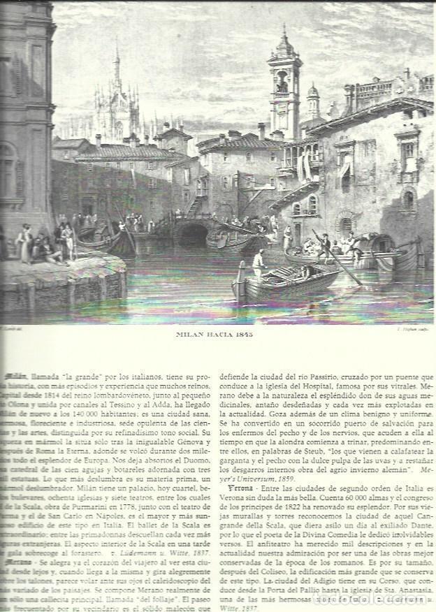 Postkarten: LAMINA 30530: Milan hacia 1845 - Recopilado por Rolf Muller