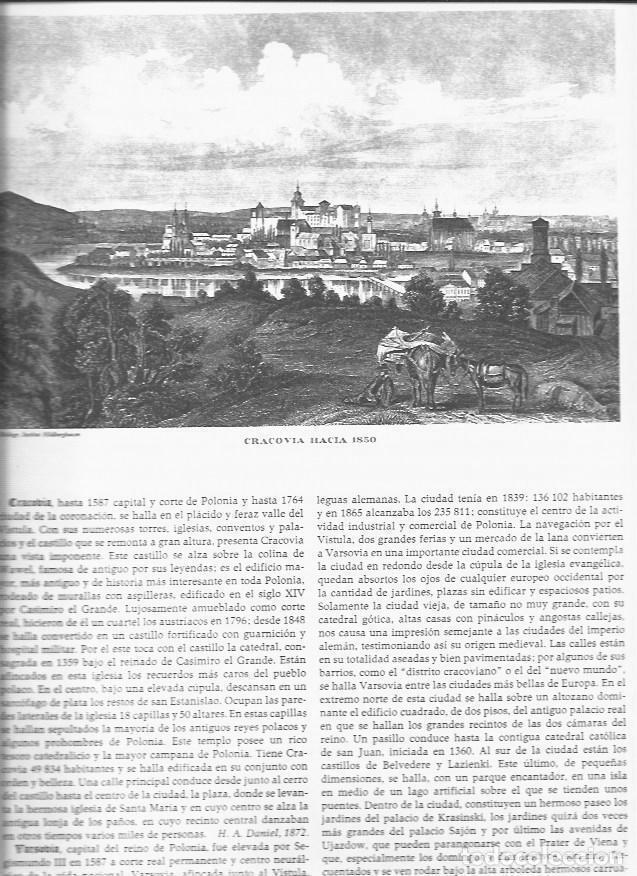 Cartoline: LAMINA 30481: Cracovia hacia 1850 - Recopilado por Rolf Muller