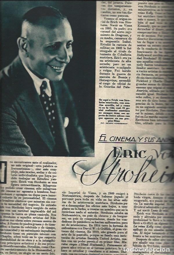 Postais: LAMINA 31100: Eric von Stroheim - VVAA