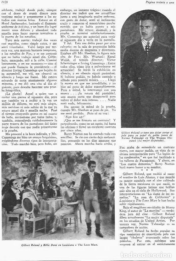 Postais: LAMINA 29665: Gilbert Roland y escena de Louisana - VVAA