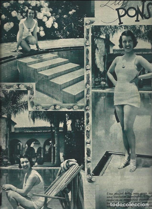 Postkarten: LAMINA 31058: Lily Pons en su casa - VVAA