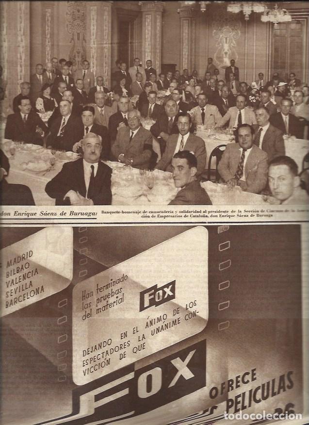 Cartes Postales: LAMINA 30684: Homenaje a Enrique Saenz de Buroaga en Barcelona - VVAA