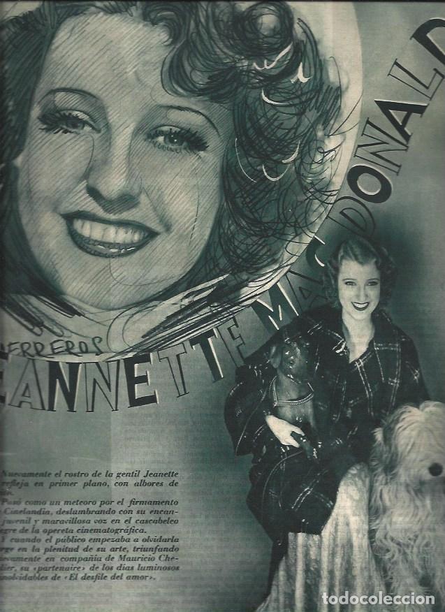 Cartoline: LAMINA 30663: Jeannette Macdonald, por Herreros - VVAA