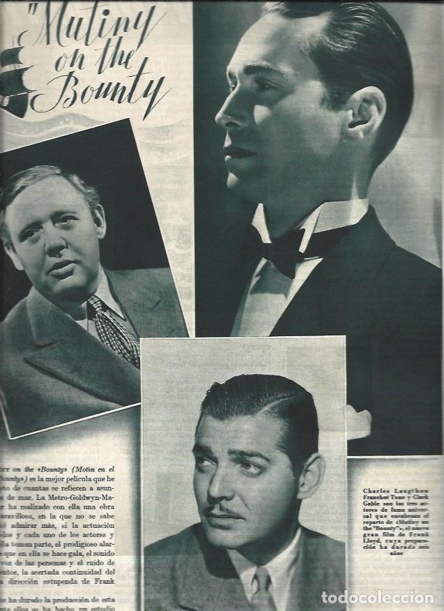 Postcards: LAMINA 30917: Charles Laughton, Clark Gable y Franchot Tone - VVAA