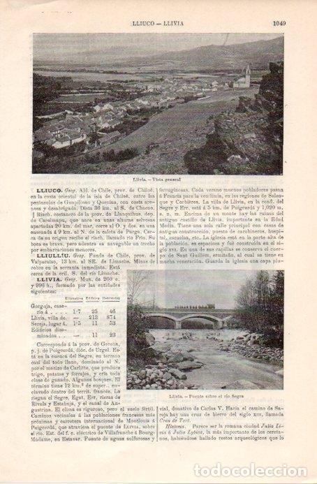 Postkarten: LAMINA V09074: Vistas de Llivia, Girona - Varios