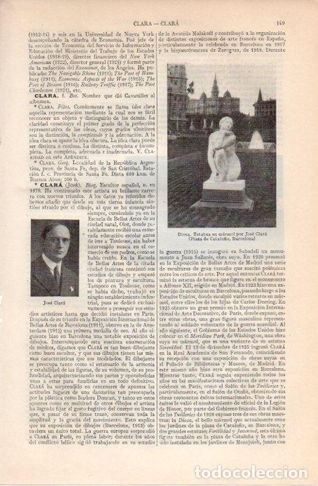 Postcards: LAMINA V09104: Diosa, por Jose Clara - Varios