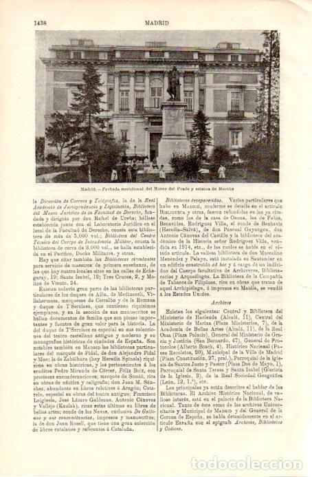 Postais: LAMINA V09045: Museo del Prado, Madrid - Varios