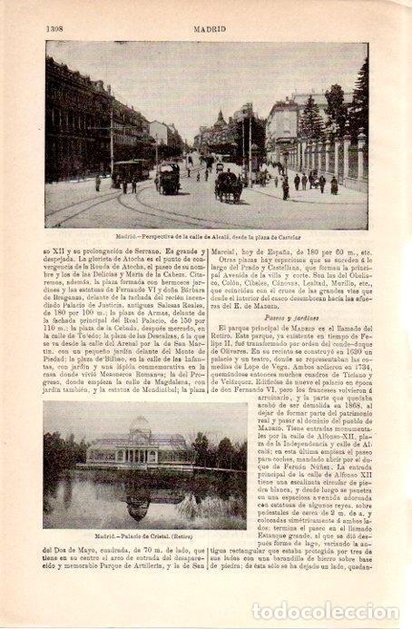 Postais: LAMINA V09023: Calle de Alcala, Madrid - Varios