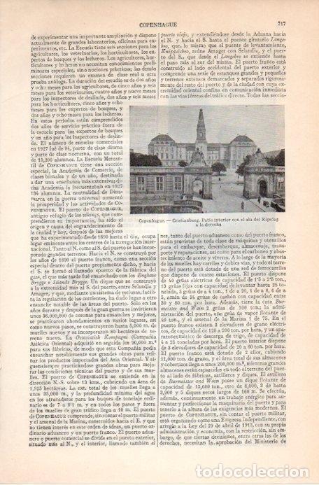 Postales: LAMINA V09127: Cristiangorg en Copenhague - Varios