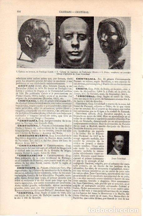 Cartoline: LAMINA V09155: Cabezas, por Juan Cristobal - Varios