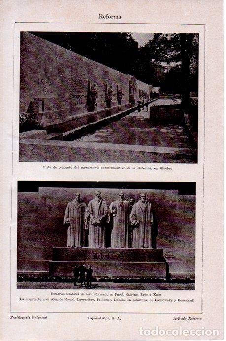 Cartoline: LAMINA V07802: Monumento de la Reforma en Ginebra - Varios