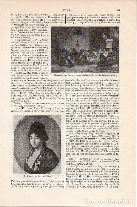 Postkarten: LAMINA V08820: Pinturas, por Eugenio Lucas - Varios