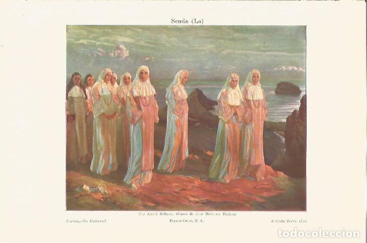 Postkarten: LAMINA V06737: La Senda por Alcala Galiano - Varios