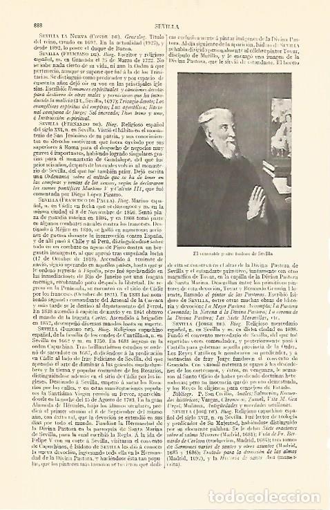 Cartoline: LAMINA V06872: Padre Isidoro de Sevilla - Varios