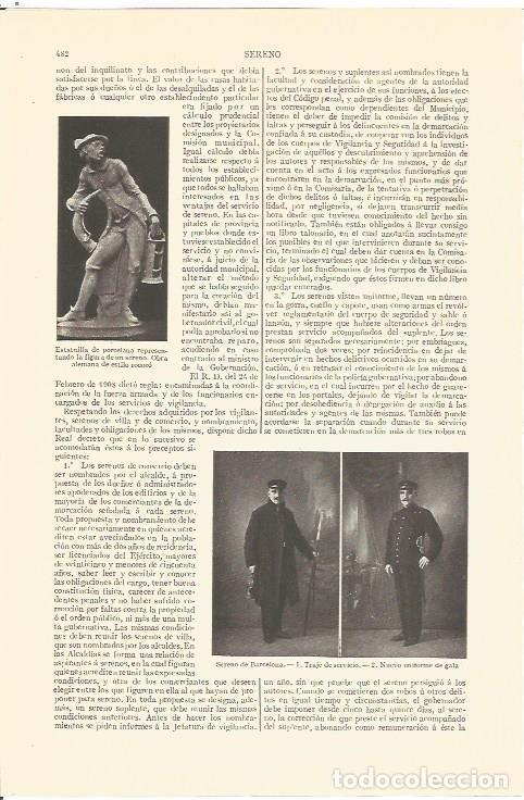 Postais: LAMINA V06791: Sereno de Barcelona - Varios