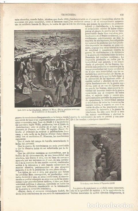 Cartoline: LAMINA V06545: Luis XIV en las trinchera - Varios