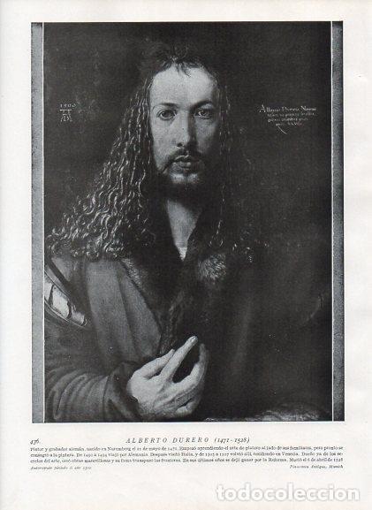 Postkarten: LAMINA V10059: Autorretrato de Alberto Durero - Varios