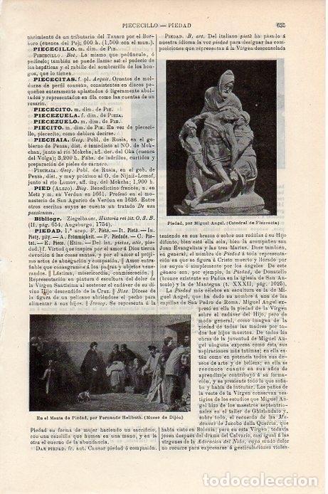 Postcards: LAMINA V09380: Piedad, por Miguel Angel - Varios