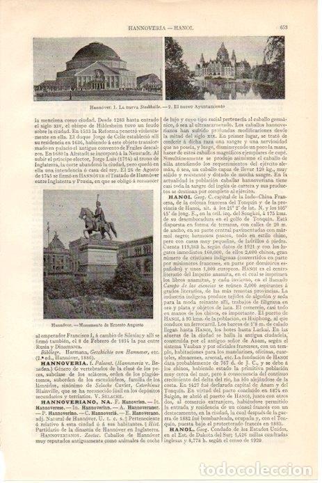 Postais: LAMINA V08541: Monumento a Ernesto Augusto en Hannover - Varios