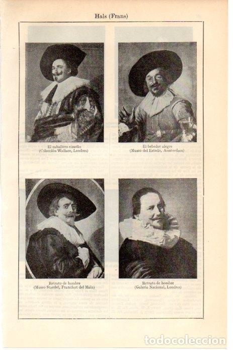 Postkarten: LAMINA V08524: Retratos, por Frans Hals - Varios