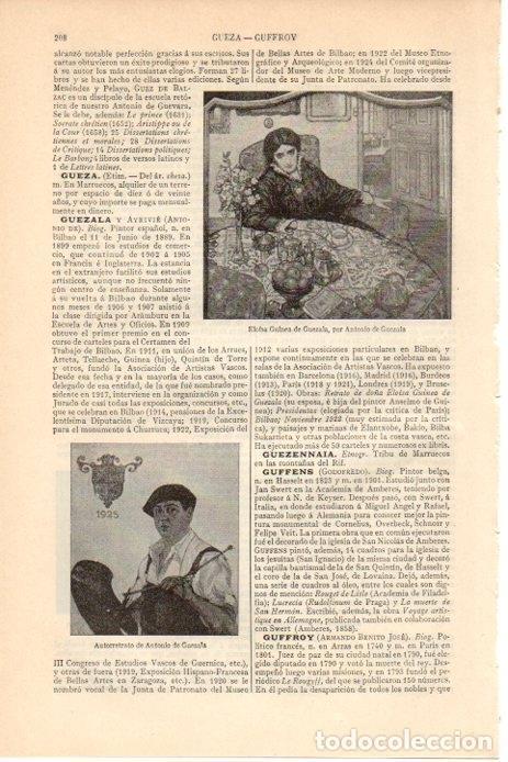 Cartoline: LAMINA V08451: Autorretrato de Antonio de Guezala - Varios