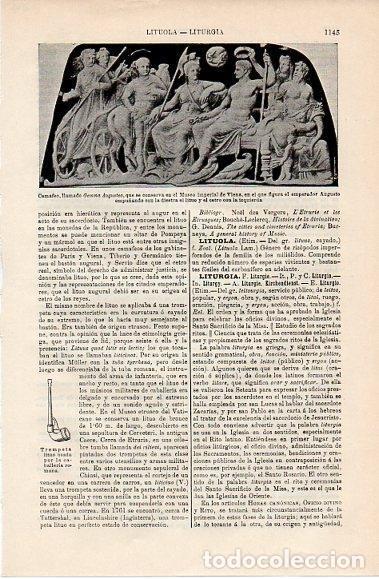 Postales: LAMINA V10243: Camafeo llamado Gemma Augustea - Varios