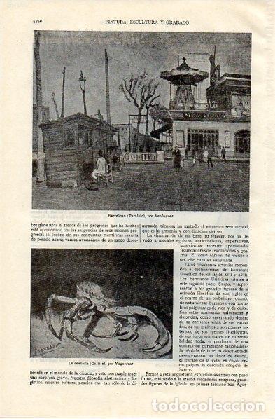 Postkarten: LAMINA V11148: Barcelona, por Verdaguer - Varios