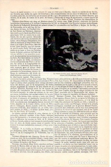 Cartoline: LAMINA V08319: La muerte de Don Juan, por Ford Madox Brown - Varios
