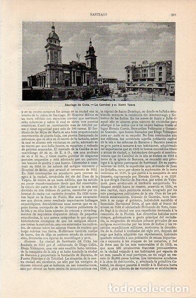 Postales: LAMINA V11239: La Catedral de Santiago de Cuba - Varios