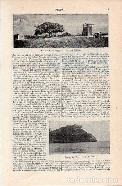 Postales: LAMINA V11241: Castillo del Morro, Santiago de Cuba - Varios