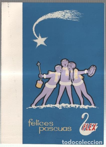 Postales: Felicitacion Navidad 1964 firma FLEX -