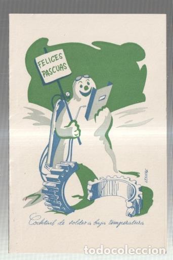 Postkarten: Felicitacion Navidad 1958 empresa El Instituto de la Soldadura de Madrid -