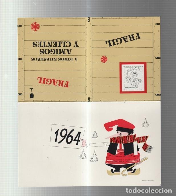 Postcards: Felicitacion Navidad 1964 empresa La Electrica Embaladora, Barcelona -
