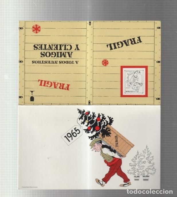 Postales: Felicitacion Navidad 1965 empresa La Electrica Embaladora, Barcelona -