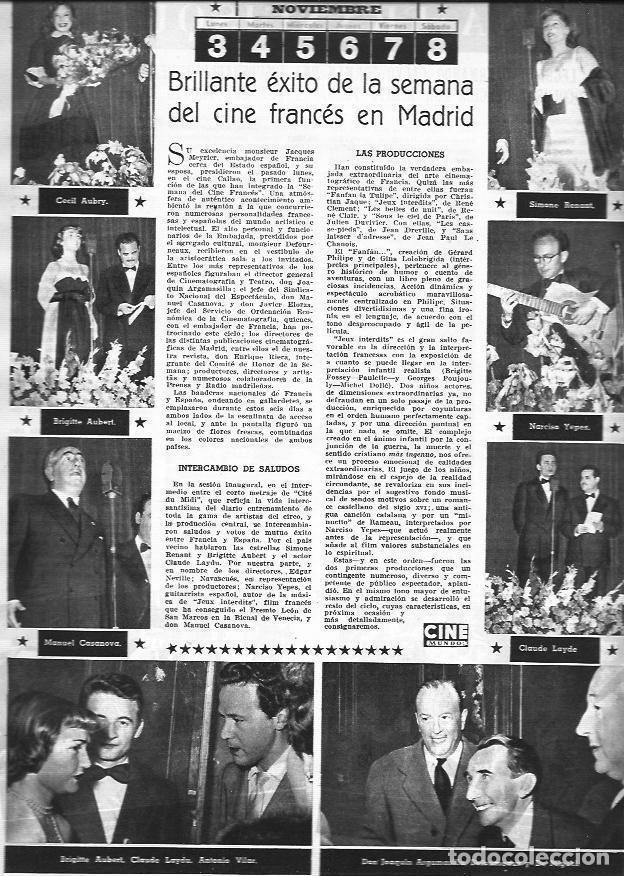 Postcards: LAMINA 30357: Cine de Francia en Madrid - VVAA