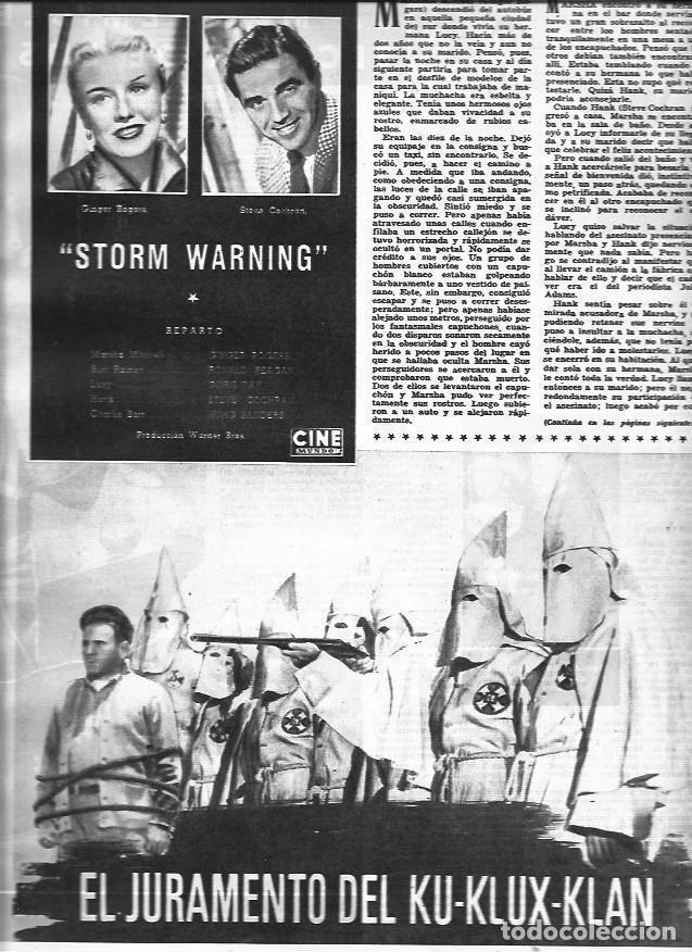 Cartoline: LAMINA 30323: Ginger Rogers en Storm Warning - VVAA