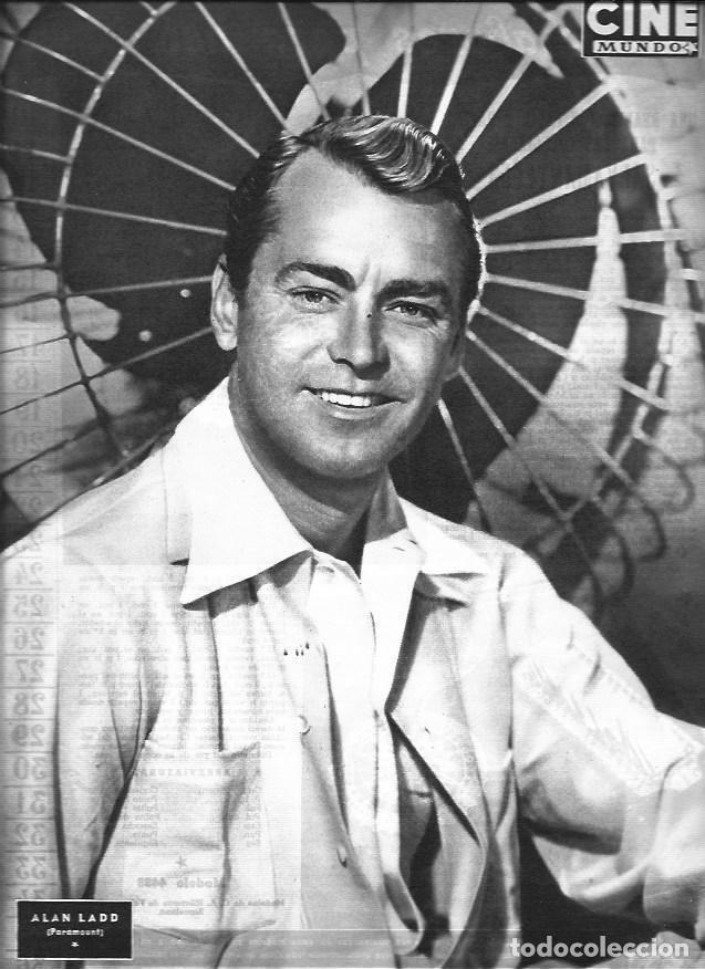 Cartes Postales: LAMINA 30341: Alan Ladd - VVAA