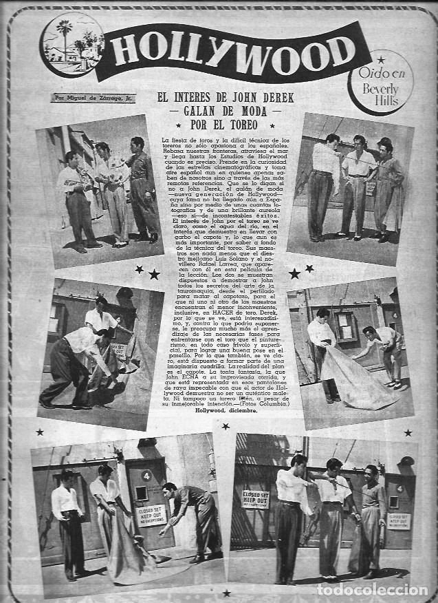 Postais: LAMINA 30425: John Derek y el toreo - VVAA