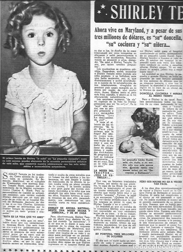 Postales: LAMINA 30313: Shirley Temple en La peque&ntilde;a coronela - VVAA