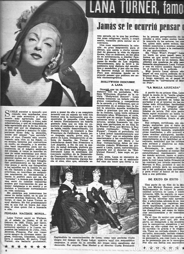Postais: LAMINA 30413: Lana Turner - VVAA