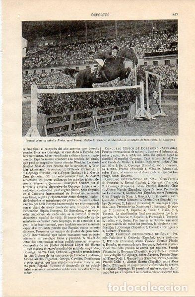 Cartoline: LAMINA V10924: Bettoni sobre su caballo Pooka - Varios