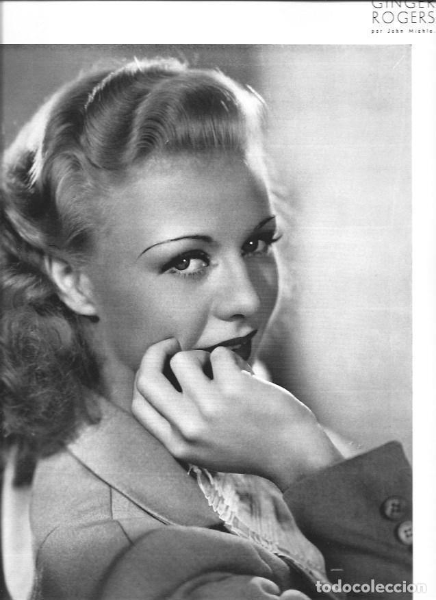 Cartoline: LAMINA 30174: Ginger Rogers por John Miehle - VVAA