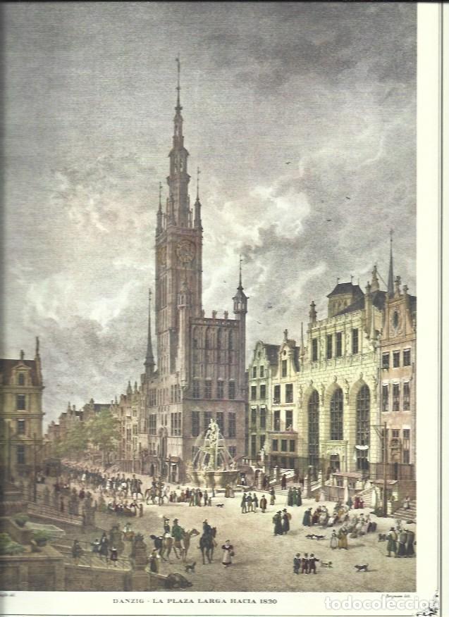 Cartoline: LAMINA 30510: Plaza Larga de Danzig - Recopilado por Rolf Muller
